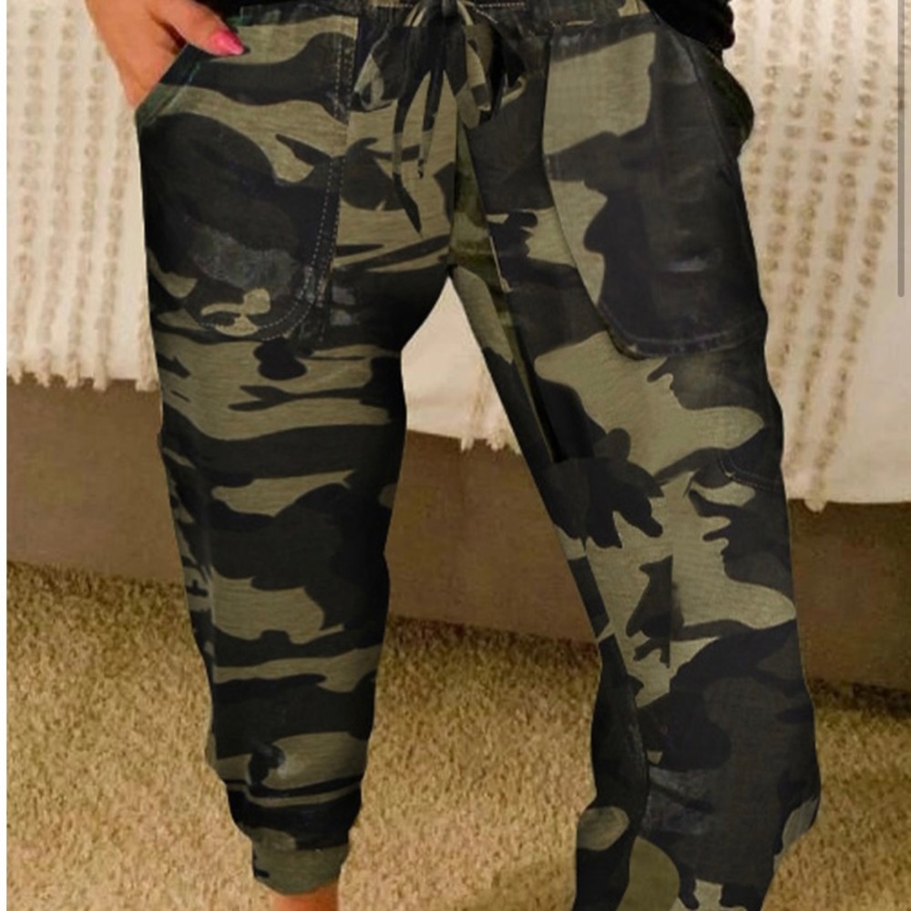 Camo joggers